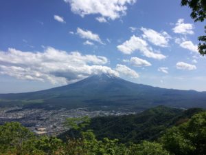 ルートチャクラの象徴の富士山：動かざること山のごとし